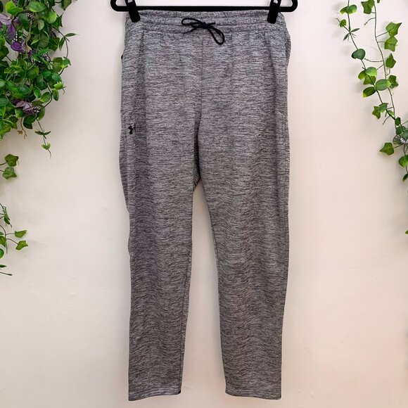 Under Armour Gray Fleece Lined Sweatpants Size XL - Picture 1 of 4